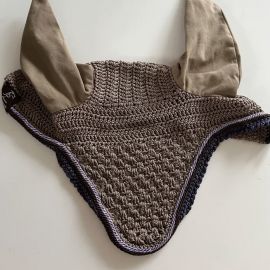 Bonnet Anna Scarpati taupe (cheval)