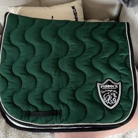 Tapis de selle Paddock Sport vert