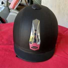 Bombe Choplin cuir noir (52-54)