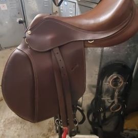 Selle mixte Éric Thomas Hybrid 17,5 pouces (2024)