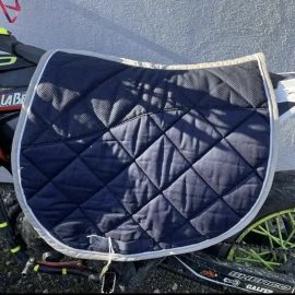 Tapis de selle Fouganza bleu