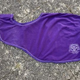 Couvre-reins Equithème violet 125 cm