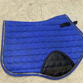 Tapis de selle Equithème bleu